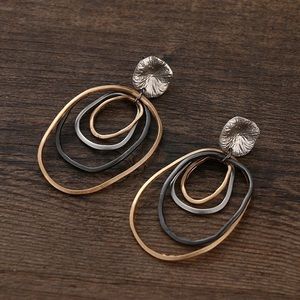Urban Outfitters Jewelry - Mixed color metal drop earrings Urban Outfitters Jewelry - Mixed color metal drop earrings